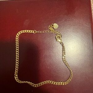 🌸Evry jewels gold chain anklet